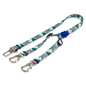 Cinto de Segurança Duplo para Cachorros Sunny Blue Mood Pet