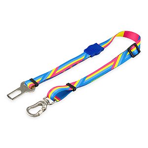Cinto de Segurança para Cachorros Bells Blue Mood Pet