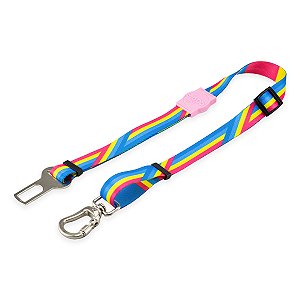 Cinto de Segurança para Cachorros Bells Rose Mood Pet