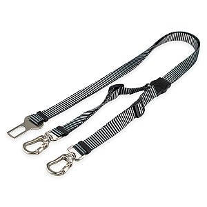 Cinto de Segurança Duplo para Cachorros Bronx Mood Pet