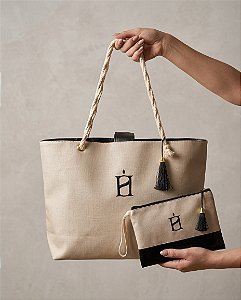 Bolsa e Nécessaire Personalizada em Sintético LOGOMARCA/HASA