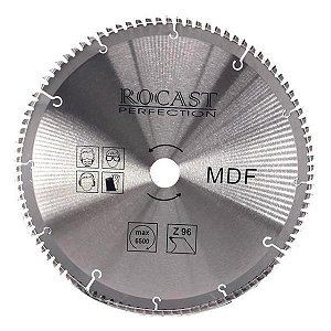 SERRA CIRCULAR MD - MDF 300 MM X 96 D ROCAST