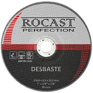 DISCO DE DESBATE METAL 9 228X6,4 ROCAST