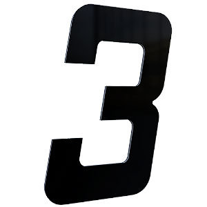 NUMERO 130MM PRETO - 3 - METALMIDIA