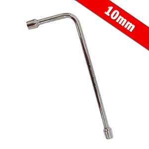 CHAVE L 10MM CROMO VANADIO - BESTFER