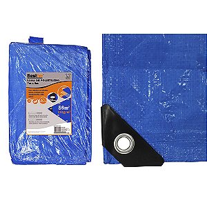 LONA PLASTICA AZUL 7MX8M 110G/M2 - BESTFER