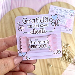 Card com Balinha - 10 unidades