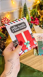 Card de Natal com Bis - 10 Unidades