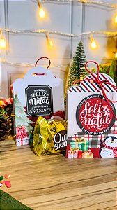 Porta Bombom de Natal - 10 Unidades