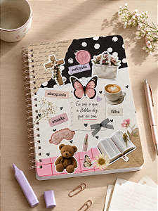 Caderno A5 Eu Sou o que a Bíblia Diz – Coleção Preciosa