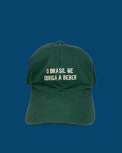 Boné O Brasil me obriga a beber