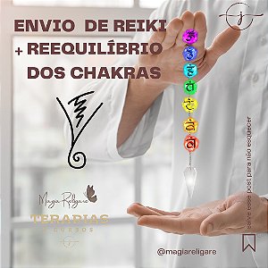 Sessão de Apometria Multidimensional + Reequilíbrio dos Chakras +