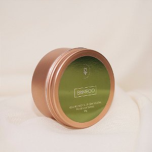 Vela Aromática Bamboo - latinha travel