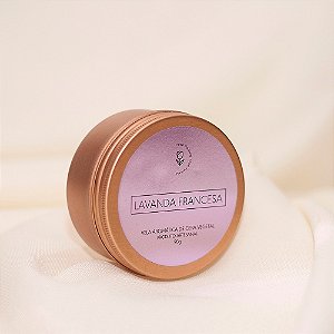 Vela Aromática Lavanda Francesa - latinha travel
