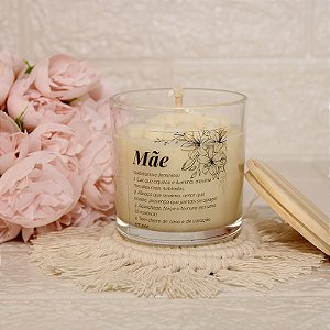 Vela Aromática Mãe | Aroma Jasmin | 190g