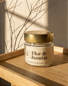 Vela Aromática Flor de Jasmim