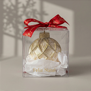 Vela Decorativa Bola de Natal - Coleção de Natal