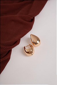 Brinco Argola Gota Chic