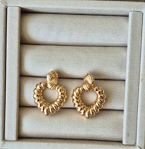 Brinco Coração Liso