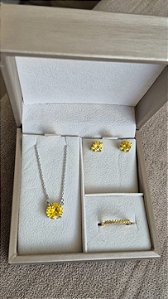 Conjunto Ponto de Luz Citrino RB