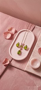 Conjunto Pedras Charm Cravejado
