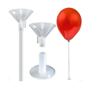 Kit Suporte para Balão c/ base adesiva - 10un.