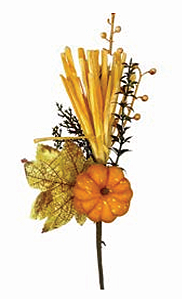 Enfeite Folhagem Abóbora 35cm - 1 un.