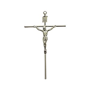 Crucifixo MINI para Paredes Jesus Metal Presente R14