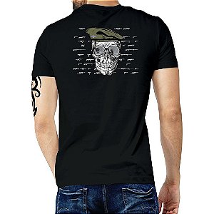 Camiseta Grey Soldier - Preta