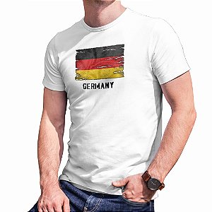 Camiseta Germany Masculina Aliança Militar - Branca