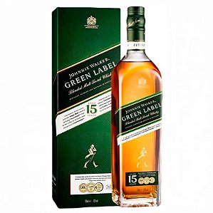 WHISKY JOHNNIE WALKER GREEN LABEL 750 ML