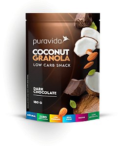 GRANOLA DARK CHOCOLATE PURA VIDA 180GR