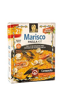 KIT PAELLA FRUTOS DO MAR CARMENCITA 255GR