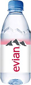 AGUA EVIAN PET 330 ML SEM GAS