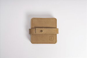 KIT PORTA COPO EM COURO