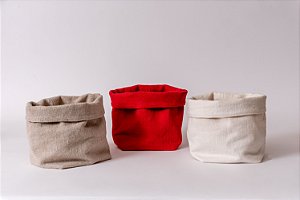 SACO DE PAO P COLOR VERMELHO