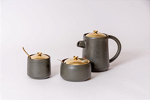 ACUCAREIRO CERAMICA LATAO COM COLHER BAIXO