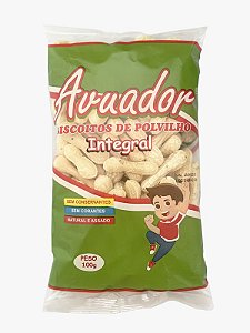 Biscoito de Polvilho Avuador Chia e Linhaça - Caixa com 10 pacotes de 100gr