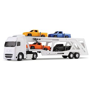 Caminhão Cegonheira Voyager 4 Pick-up Roma Brinquedos