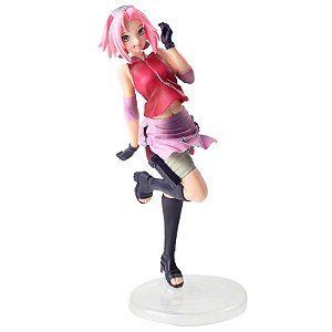 Boneca Sakura Haruno Naruto Shippuden 21cm