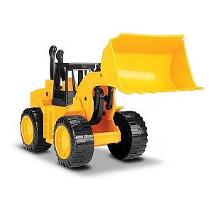 Maquina Carregadeira Trator Infantil Workers 28cm