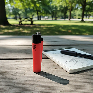 Isqueiro Clipper Recarregável Tamanho Pequeno Unid.