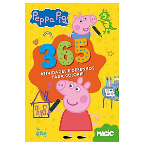 Peppa Pig 365 Atividades e Desenhos Para Colorir - Magic