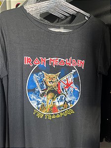 Blusinha Feminina Iron Maiden