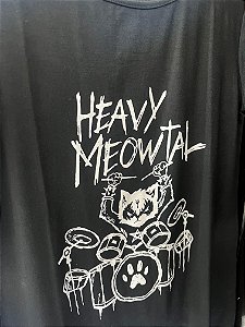 Blusinha Feminina Gatinho Metal