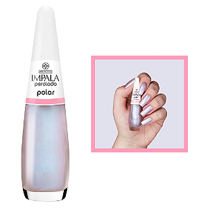 Esmalte A Cor da Sua Moda Perolado Cor Polar 7,5ml Impala