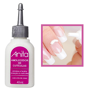Amolecedor de Cutículas com Óleo de Cravo Ação Hidratante 40ml Anita