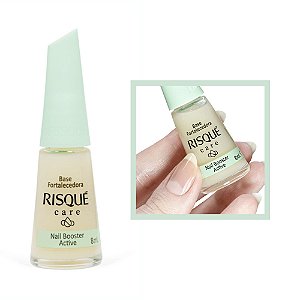 Esmalte Risque Care Technology Base Fortalecedora Reparadora 8ml Risque