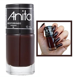 Esmalte Cremoso Cor Mediterrâneo 10ml Anita