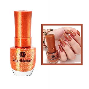 Esmalte New Fashion Color Cintilante Cor Sabia Laranjeira 9ml Ana Hickmann